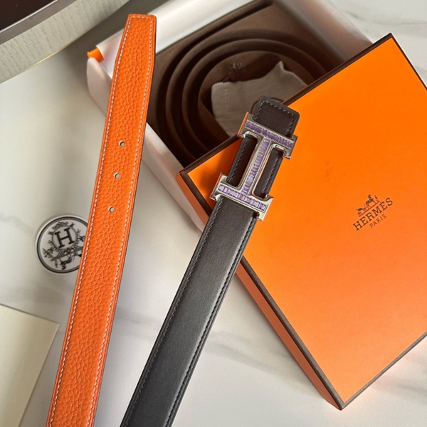 エルメス激安ベルト細部ディテール